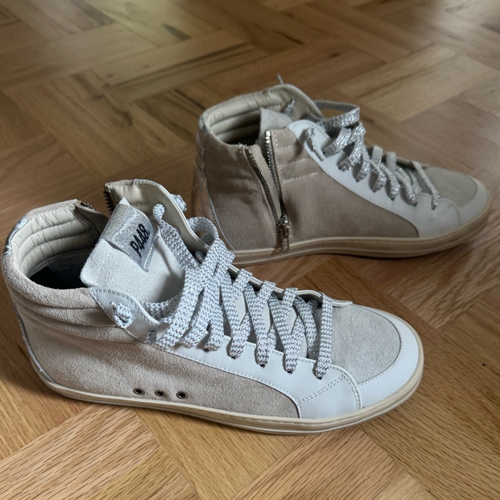 NWT P448 High top tennis shoes - size 10.5 (41)